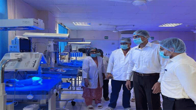 SNCU of the district hospital