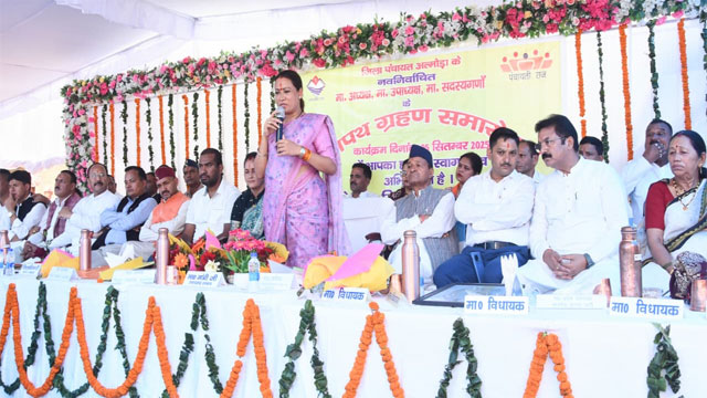 चहुमुखी विकास को लक्ष्य बनाएं नवनिर्वाचित जनप्रतिनिधि : रेखा आर्या