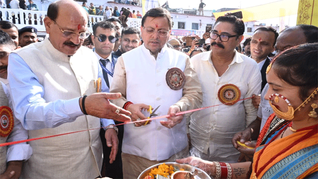 मुख्यमंत्री पुष्कर सिंह धामी ने कुंजापुरी मेले का किया उद्घाटन