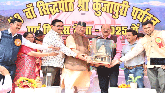 PIC37 Agriculture Minister Ganesh Joshi