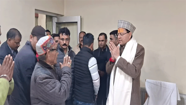 PIC38 Chief Minister Dhami reached Pithoragarh