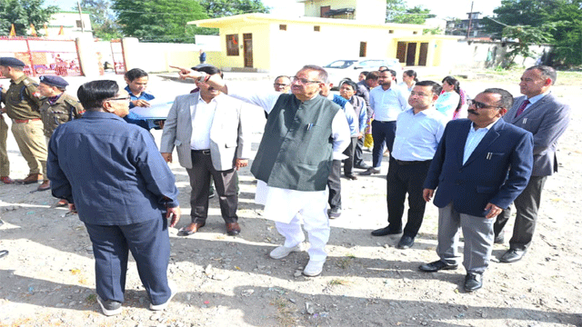 PIC41 Sainik Welfare Minister Ganesh Joshi