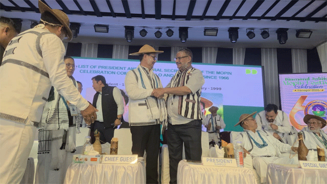 कृषि मंत्री गणेश जोशी ने अरुणाचल प्रदेश के प्रमुख मोपिन फेस्टिवल की गोल्डन जुबली समारोह में किया प्रतिभाग