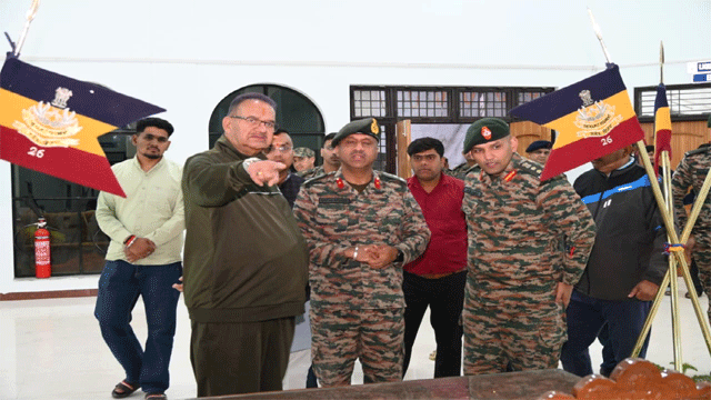 खटीमा में सैनिक सम्मान समारोह की तैयारियों का सैनिक कल्याण मंत्री गणेश जोशी ने किया निरीक्षण